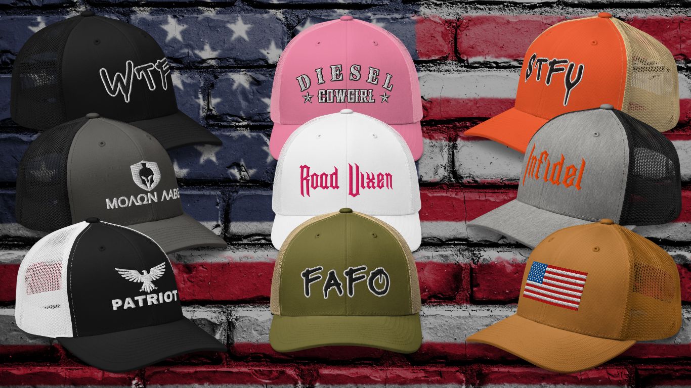 MESH SNAPBACK TRUCKER HATS