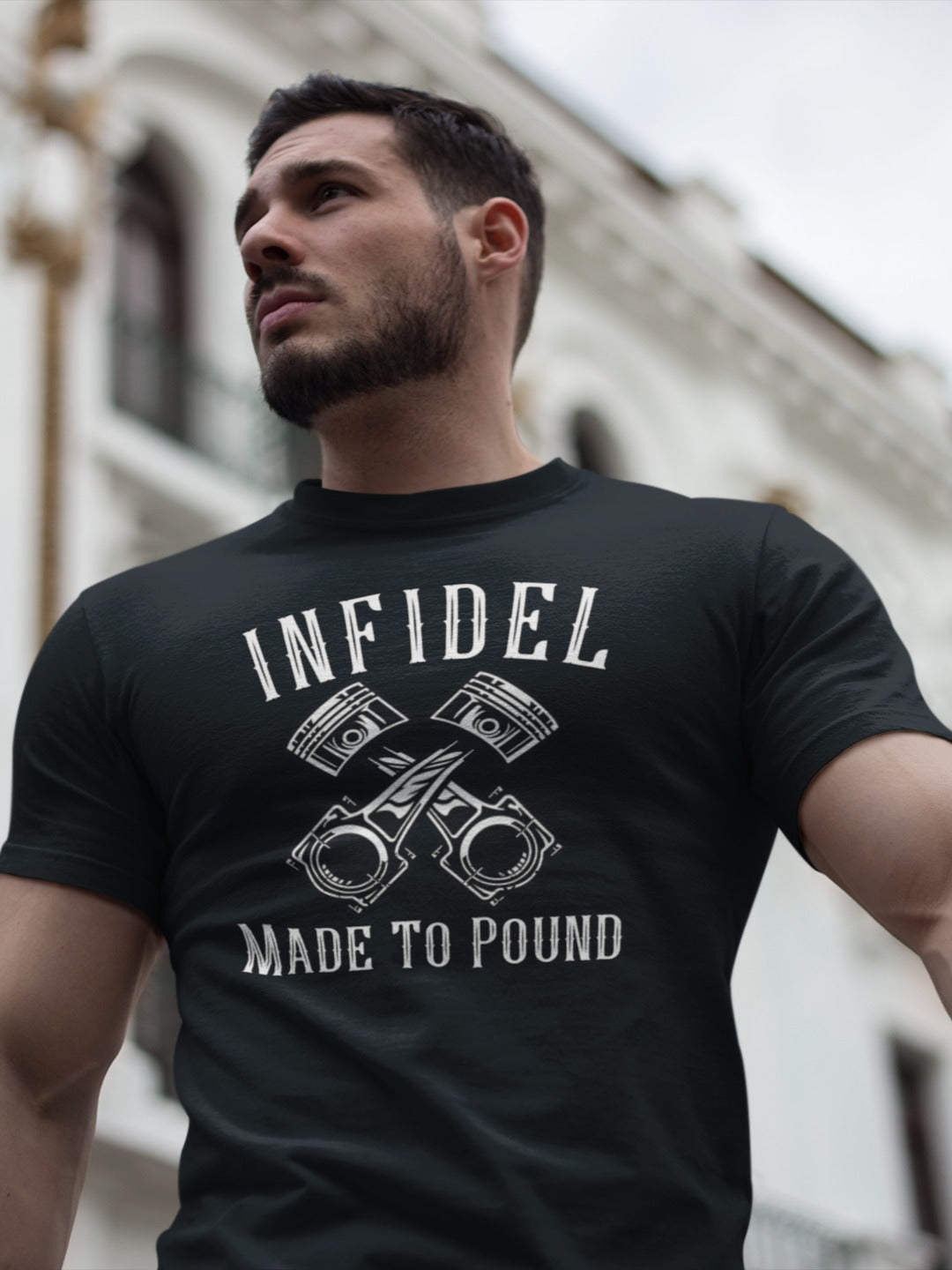 BRANDED "AN INFIDEL" TEE'S