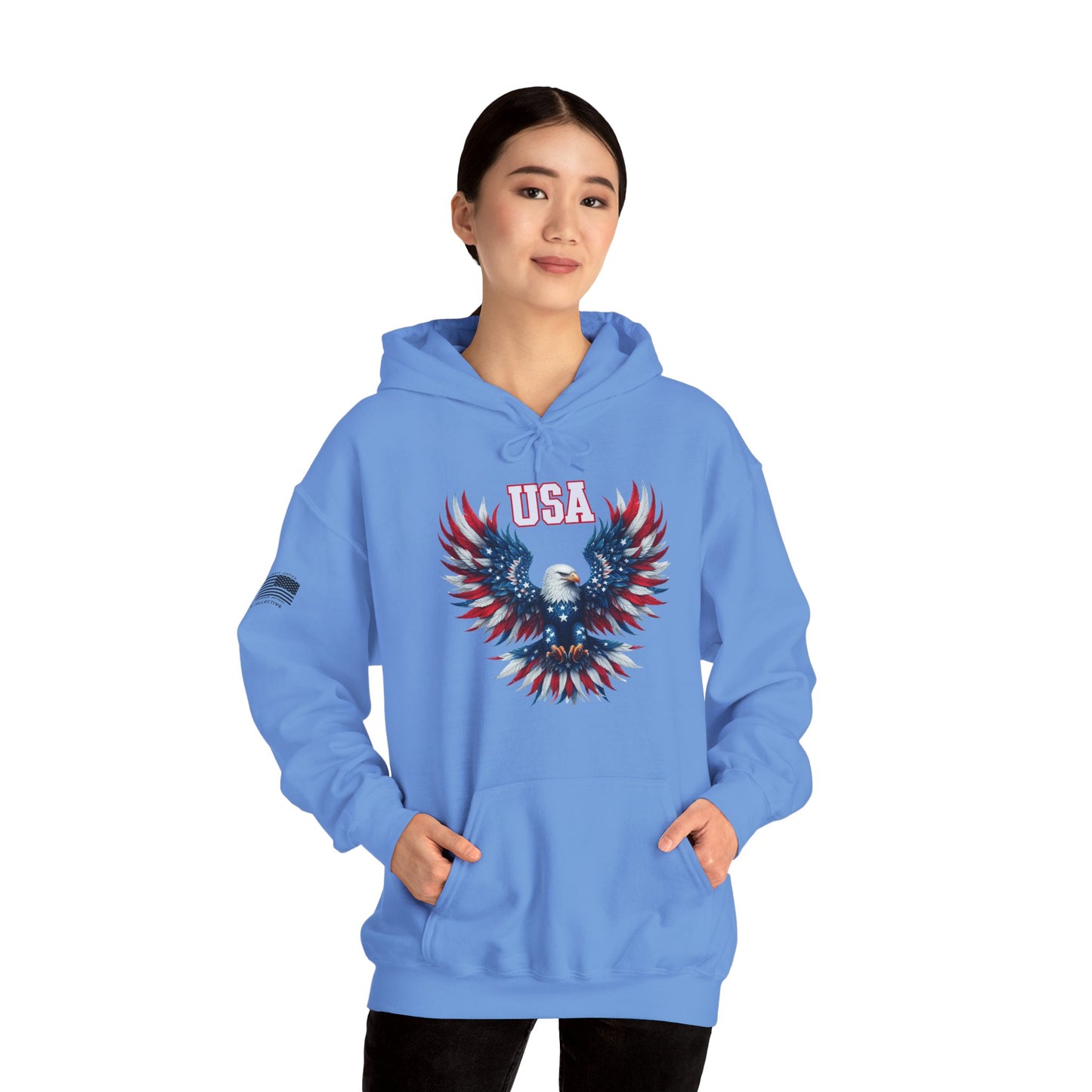 USA Eagle 4th of July Hoodie