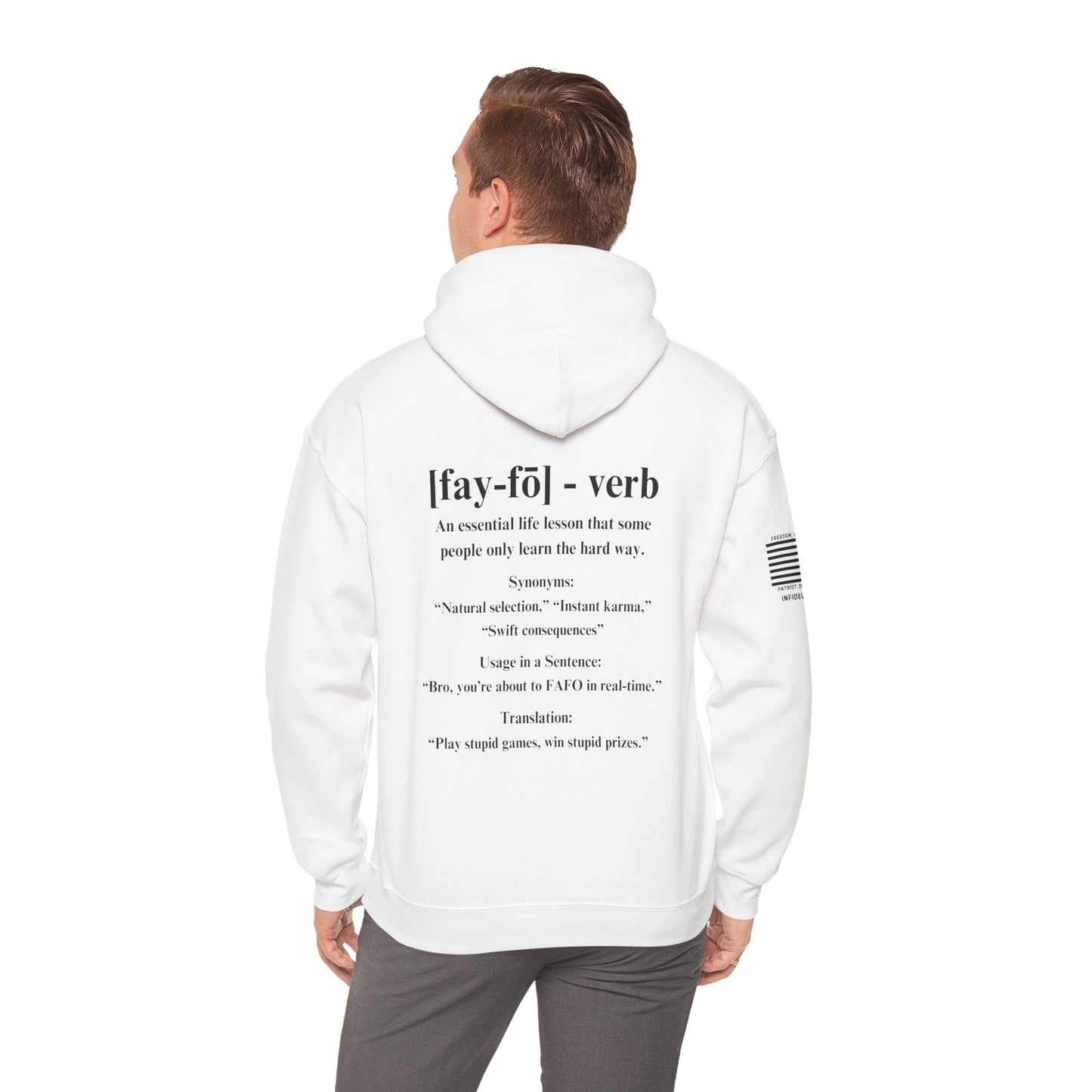 What Does FAFO Mean Hoodie - Wear the Definition Loud & Clear