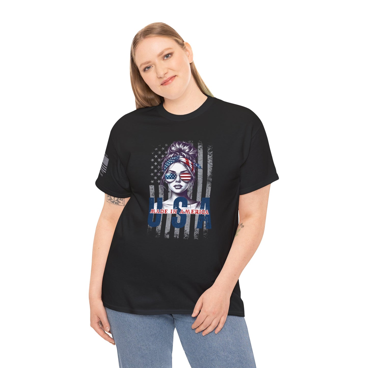 Bold American Aviators – Women’s Patriotic T-Shirt