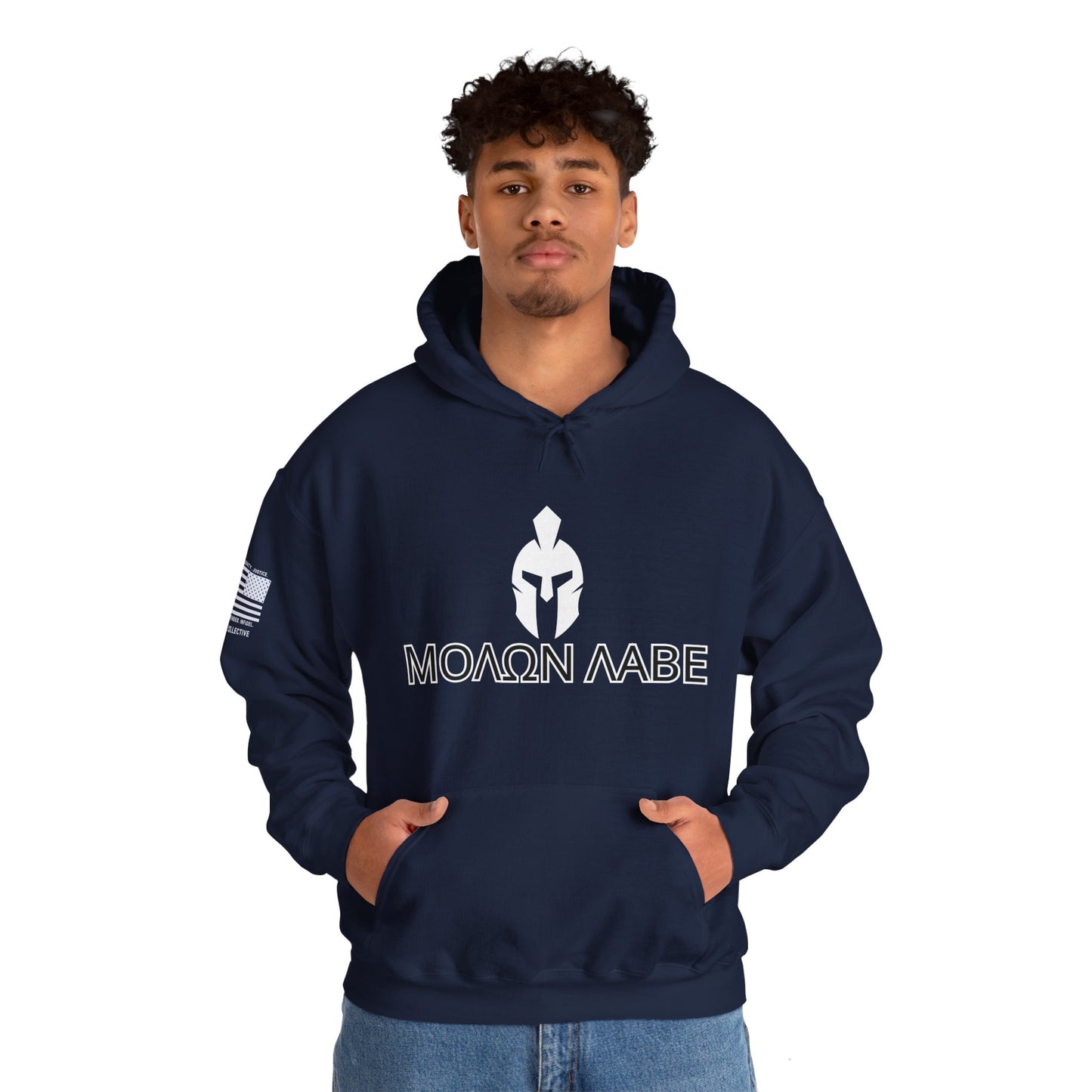 Molon Labe Spartan's Stance Hoodie