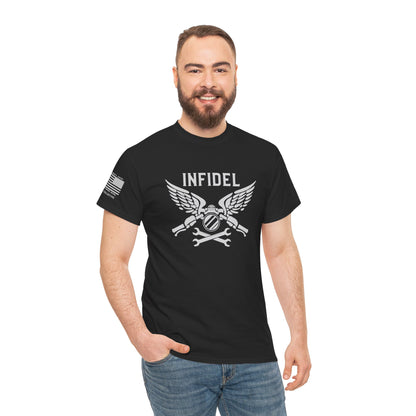 Tools of the Trade, Wings of Steel – Motorcycle Mechanic Vintage Graphic Tee