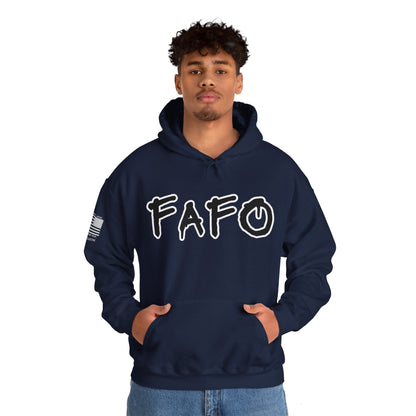 FAFO Spray Painted Hoodie