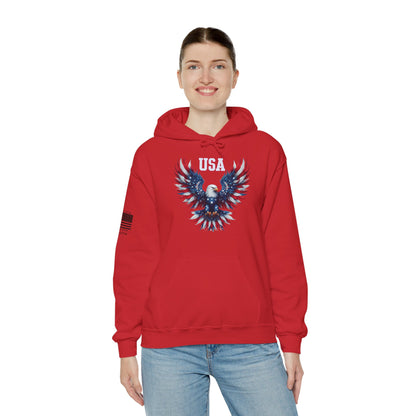 USA Eagle 4th of July Hoodie