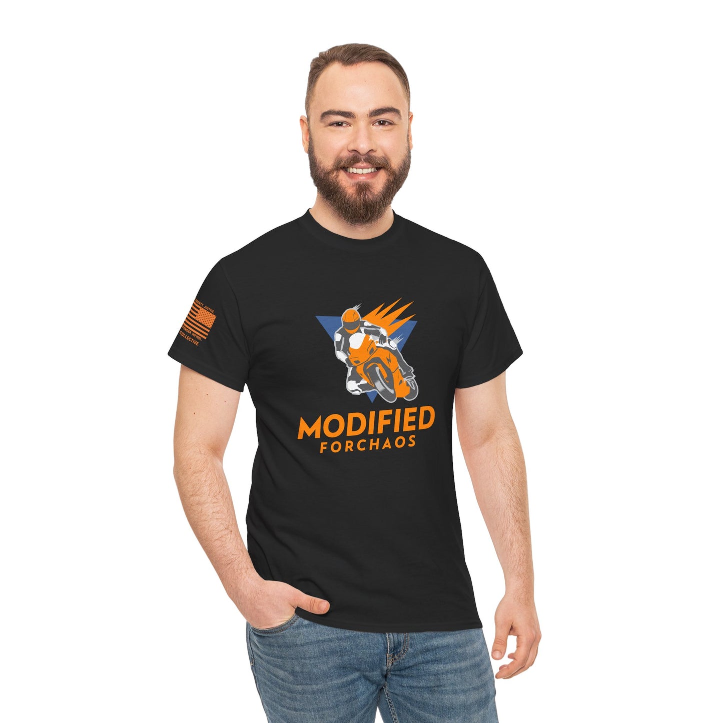 Orange Rush – Modified FORCHAOS Sport Bike Graphic T-Shirt