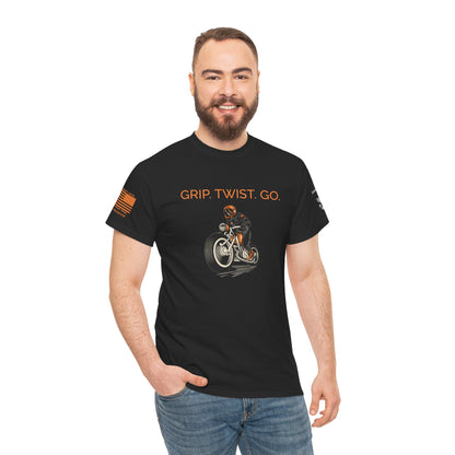 Grip. Twist. Go. – Cafe Racer T-Shirt