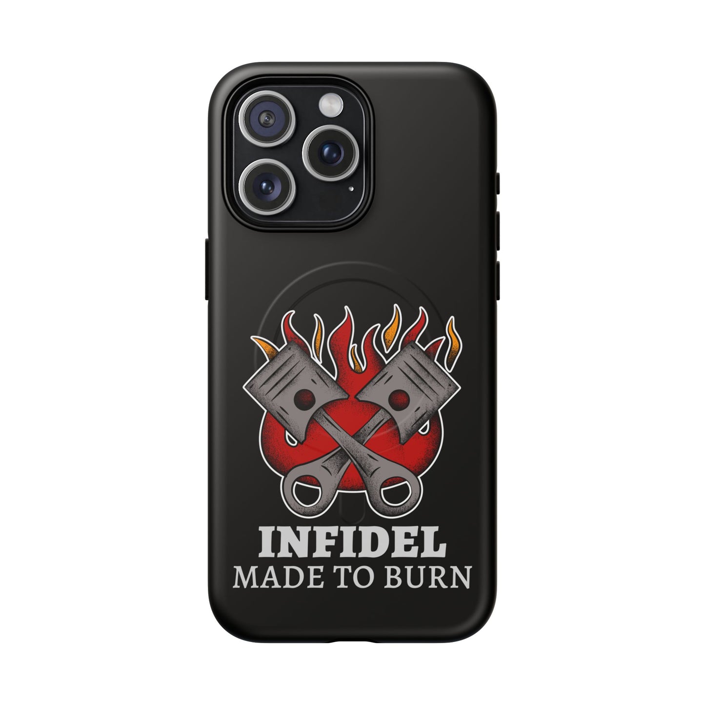 iPhone MagSafe® Cases - Infidel Made to Burn