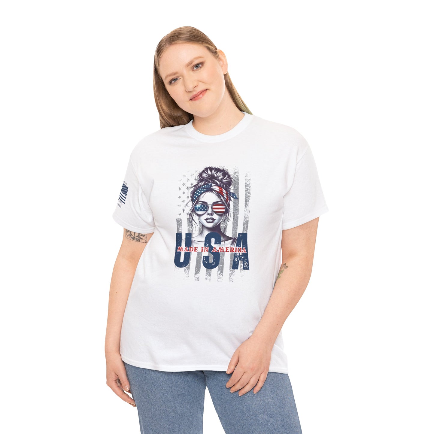 Bold American Aviators – Women’s Patriotic T-Shirt