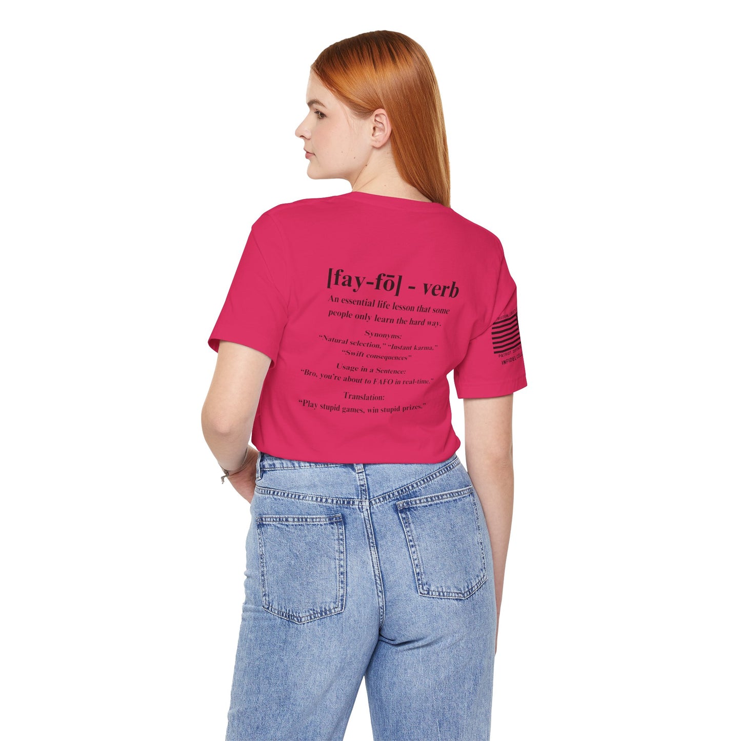 FAFO Definition T-Shirt – What Does FAFO Mean? Find Out the Hard Way