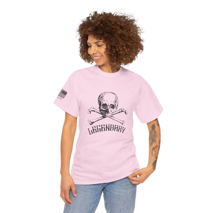 Skull Rider – Vintage Biker Spirit Motorcycle Graphic T-Shirt