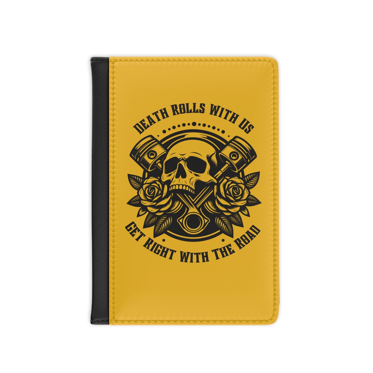 Yellow – "Blaze of Glory" RFID Passport Cover