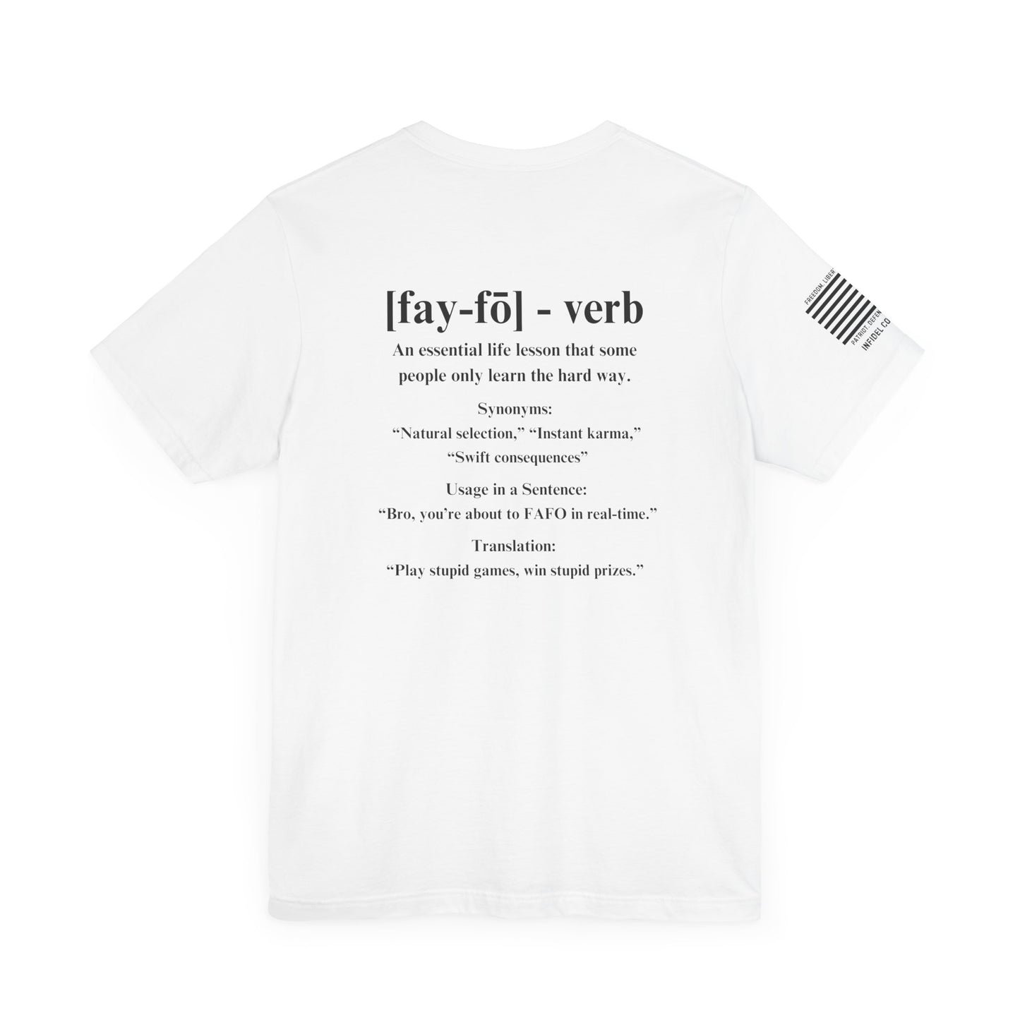 FAFO Definition T-Shirt – What Does FAFO Mean? Find Out the Hard Way