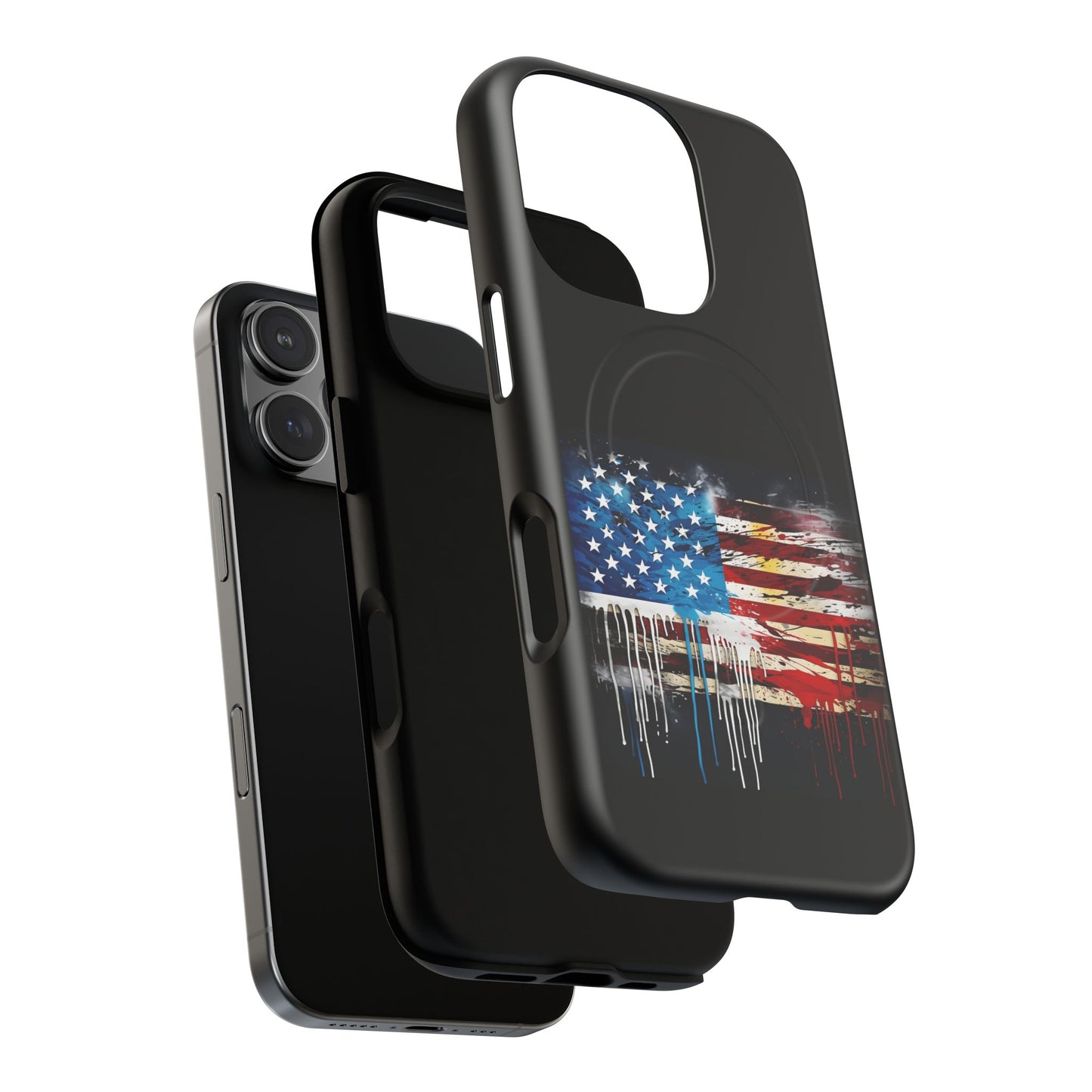 iPhone MagSafe® Cases - Bleed Red, White, and Blue