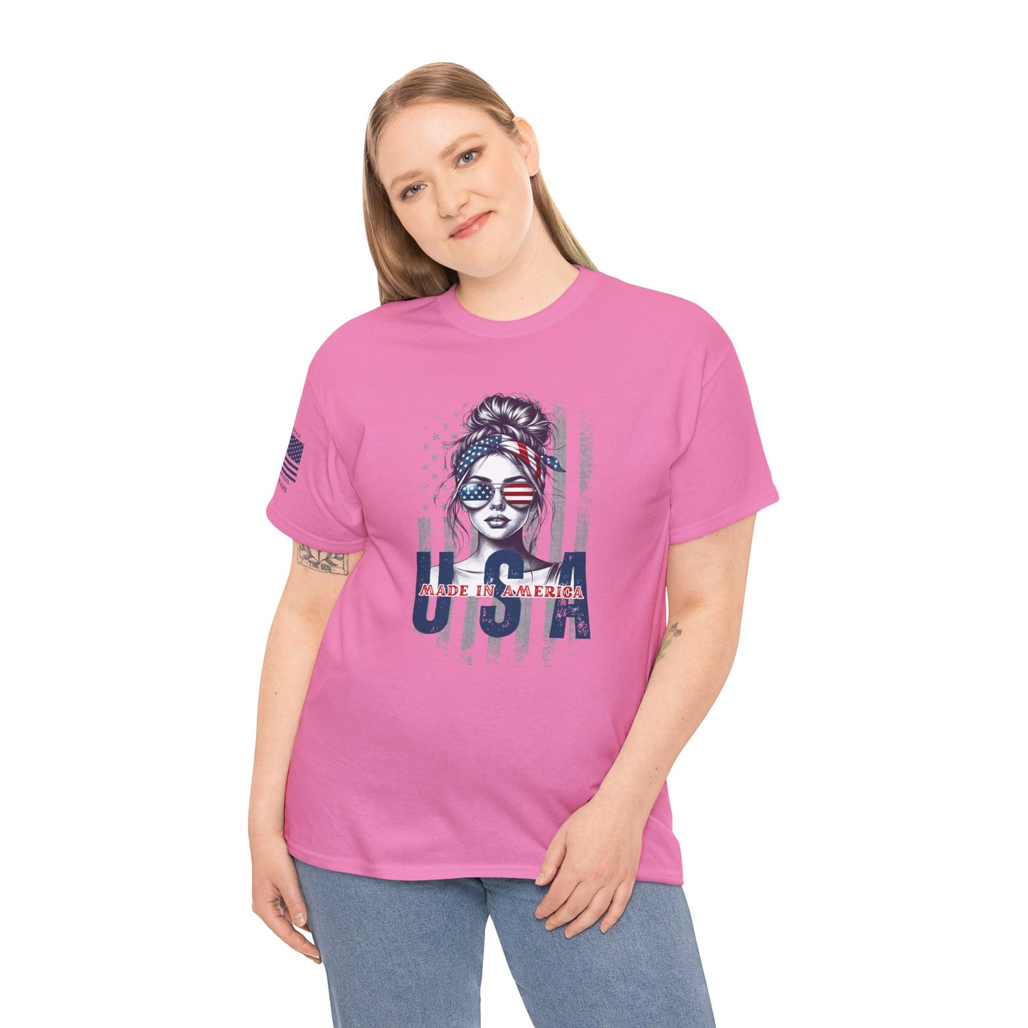 Bold American Aviators – Women’s Patriotic T-Shirt