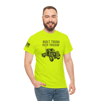 Vintage Trucker T-Shirt: Built Tough, Still Truckin’