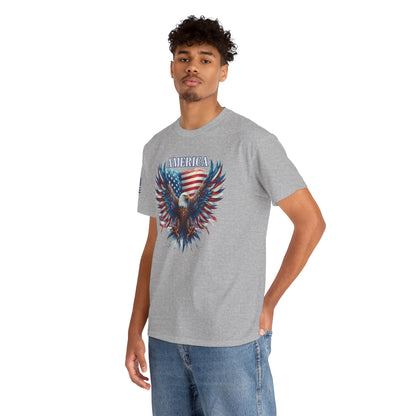 American Price Vintage Eagle and Flag T-Shirt