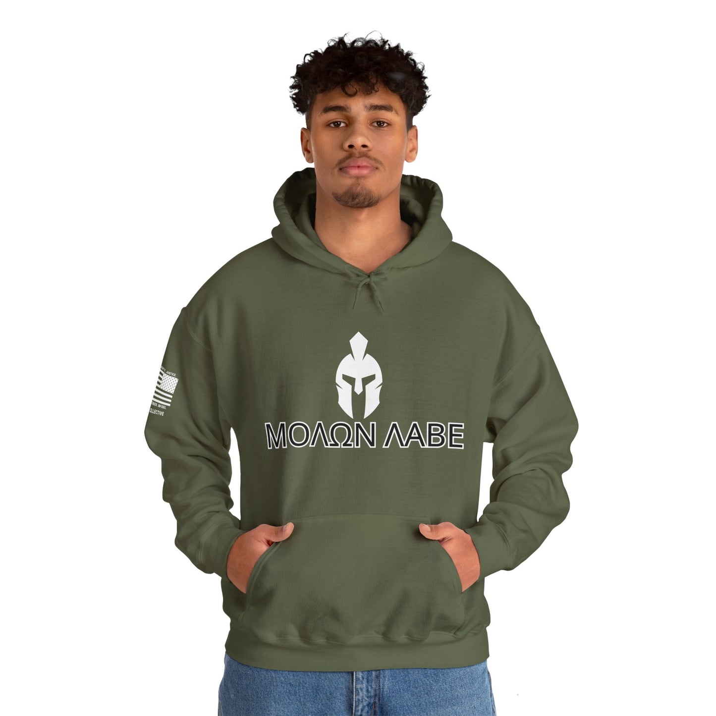 Molon Labe Spartan's Stance Hoodie