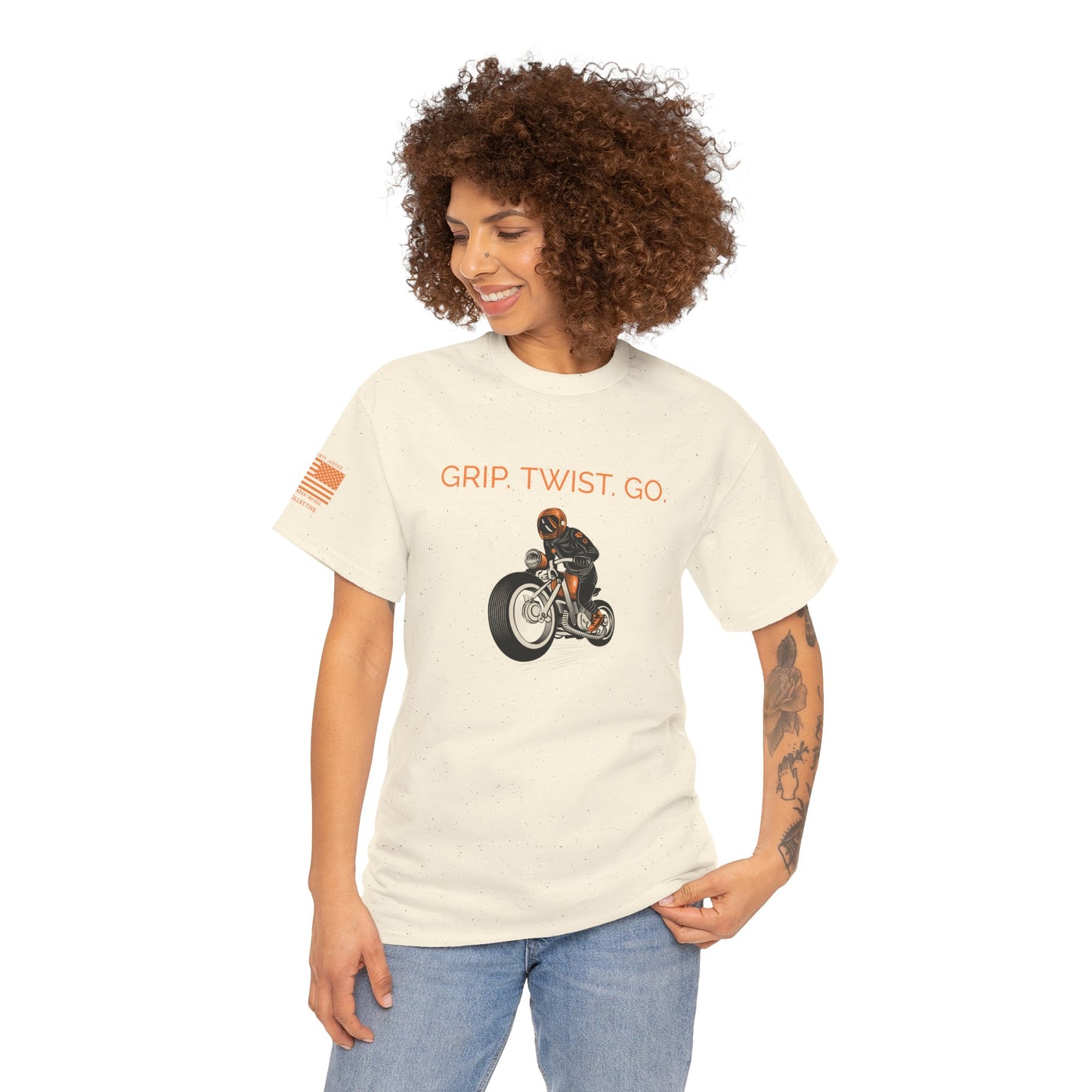 Grip. Twist. Go. – Cafe Racer T-Shirt