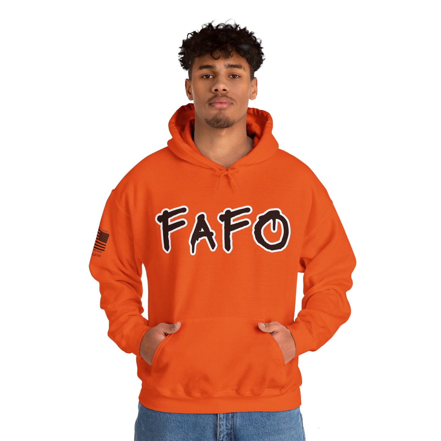 FAFO Spray Painted Hoodie