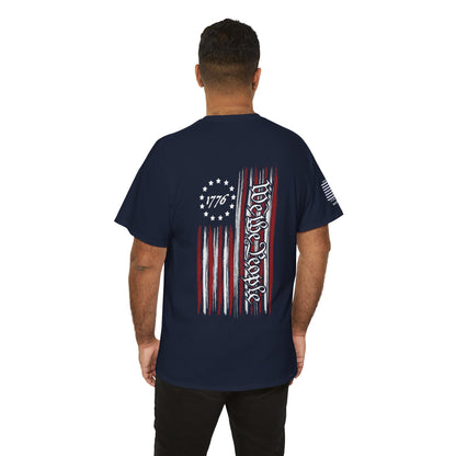 We The People 1776 Patriot T-Shirt (Backside Print)