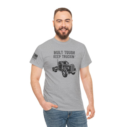 Vintage Trucker T-Shirt: Built Tough, Still Truckin’