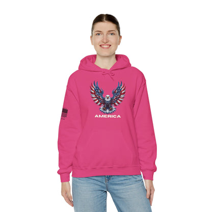 Pride in AMERICA Fierce Eagle Hoodie