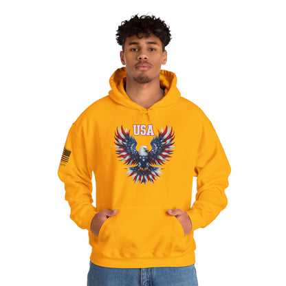 USA Eagle 4th of July Hoodie