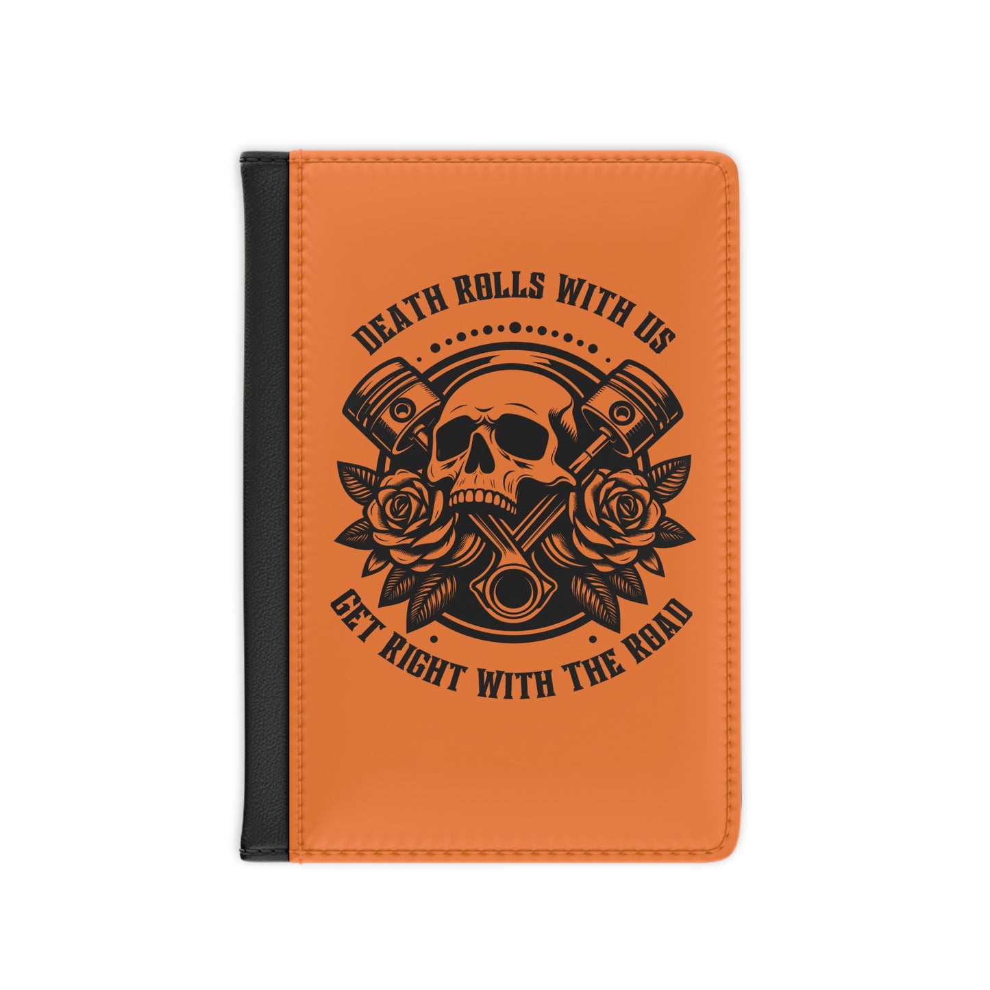 Orange – "Road Rash" RFID Passport Cover