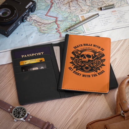 Orange – "Road Rash" RFID Passport Cover