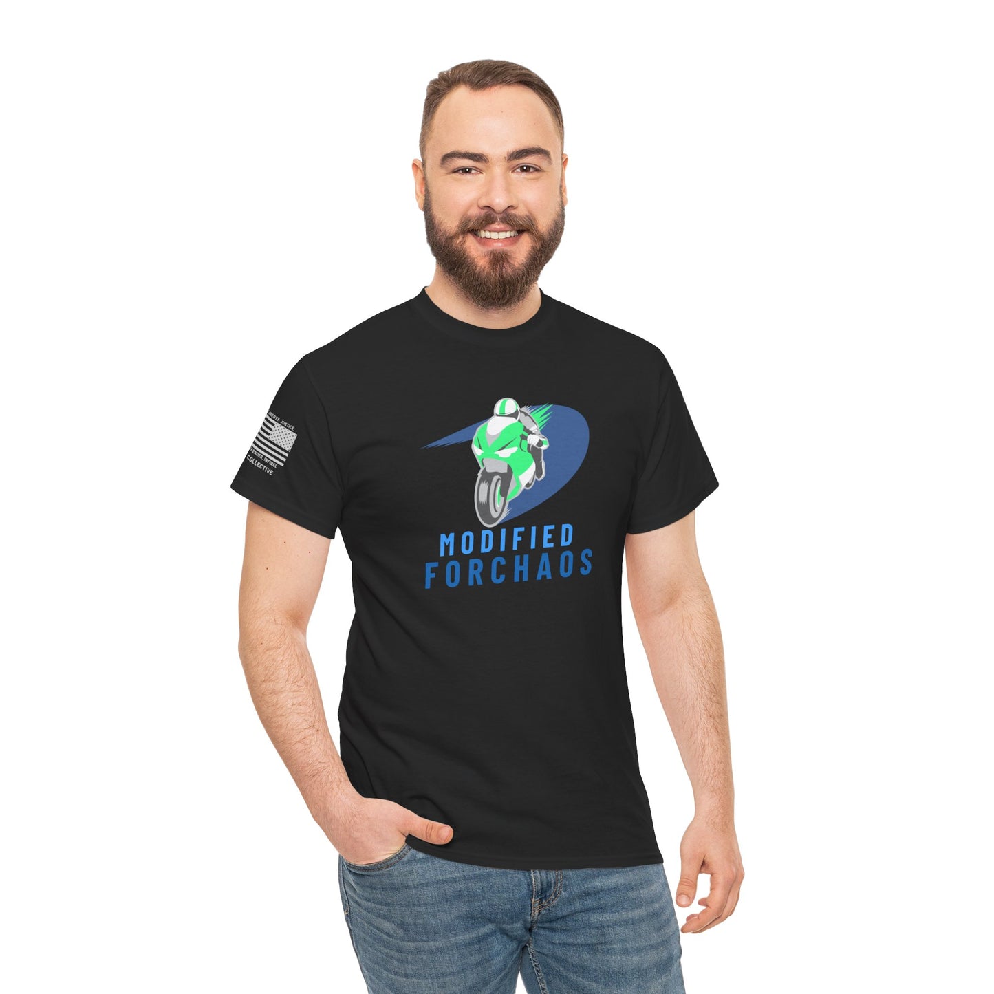 Sonic Drift – Modified FORCHAOS Sport Bike Graphic T-Shirt