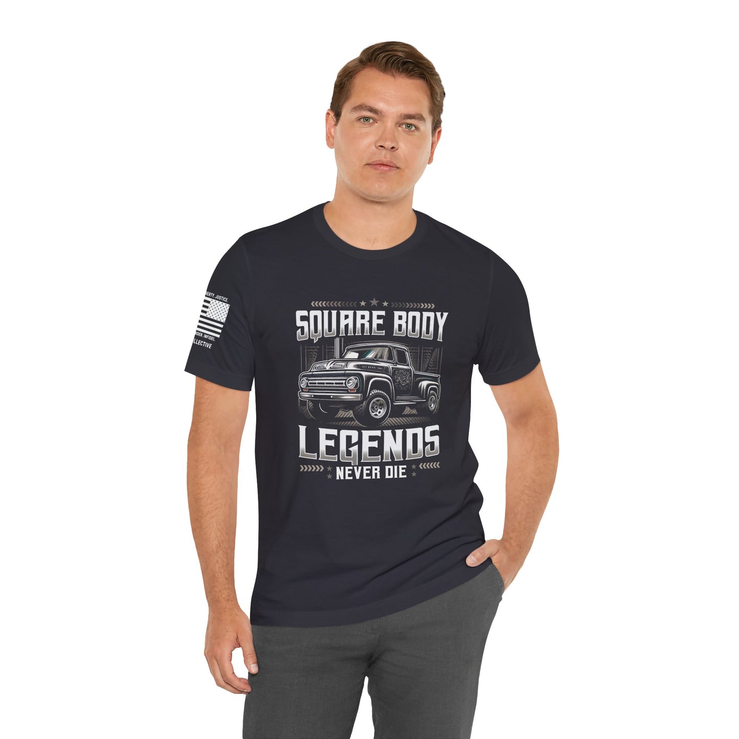 Square Body Legends Never Die T-Shirt