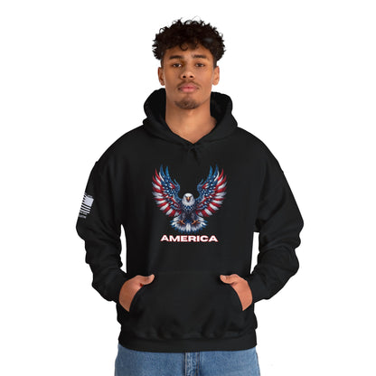 Pride in AMERICA Fierce Eagle Hoodie