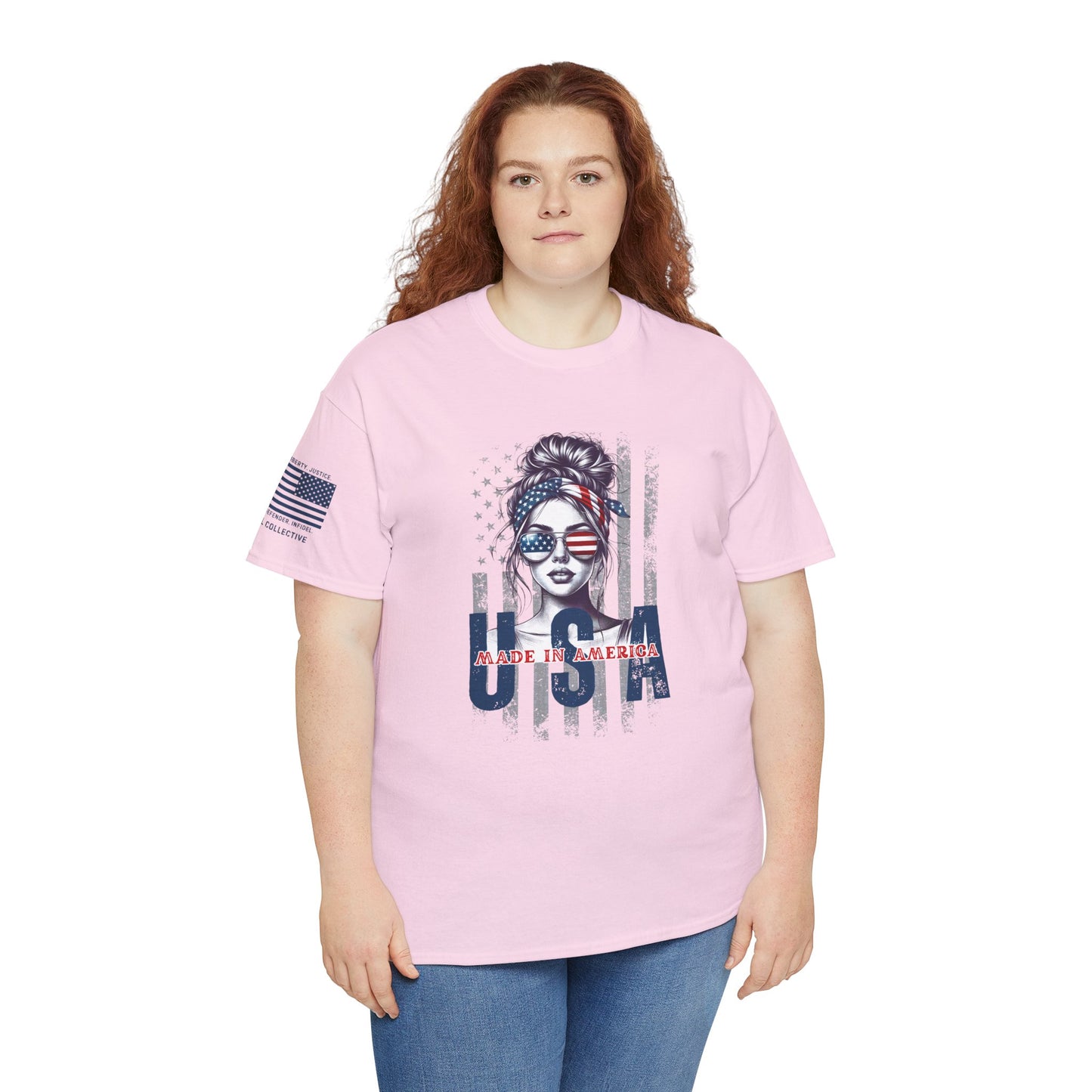 Bold American Aviators – Women’s Patriotic T-Shirt