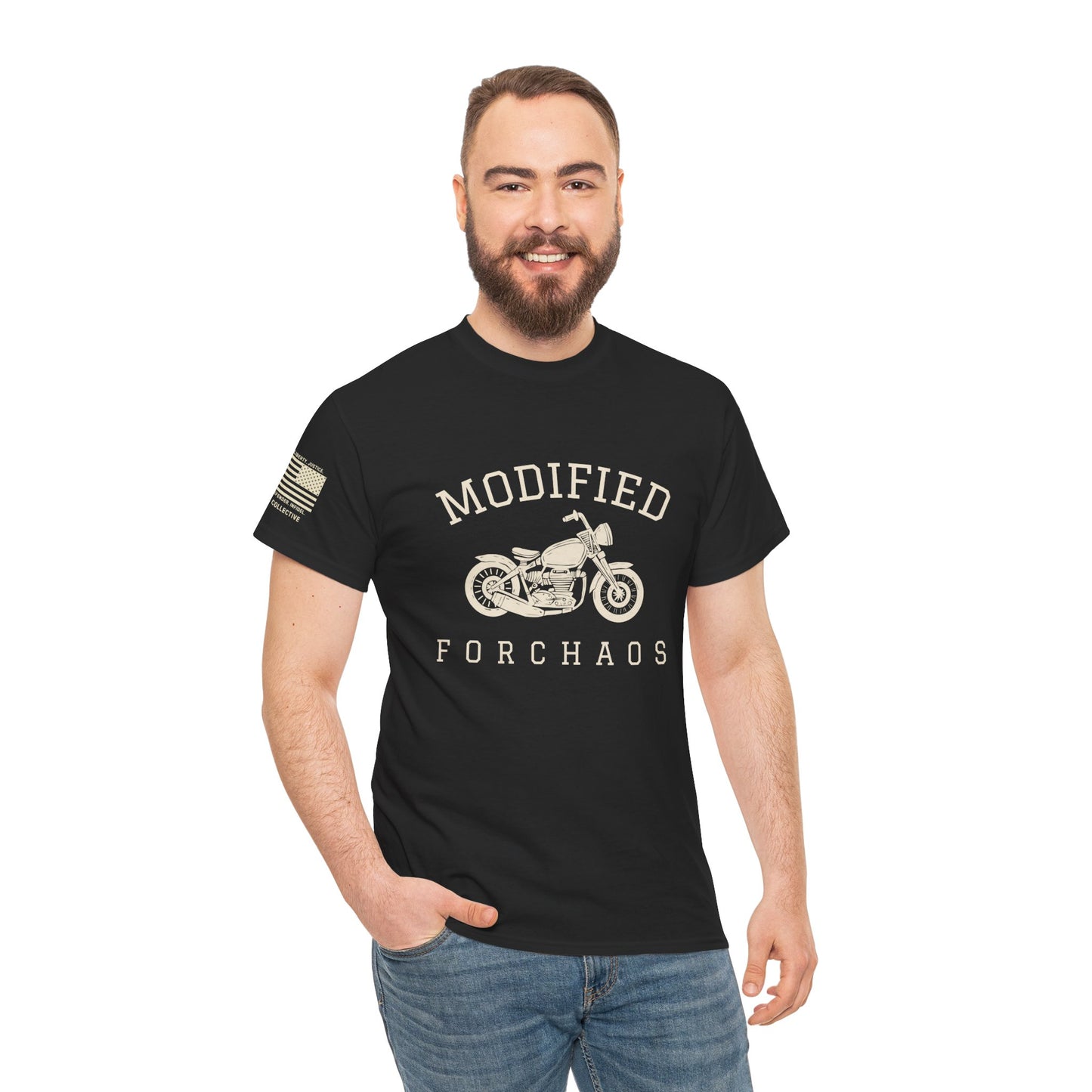 Don't Be Fooled – Vintage Chaos Timeless Motorcycle Graphic T-Shirt