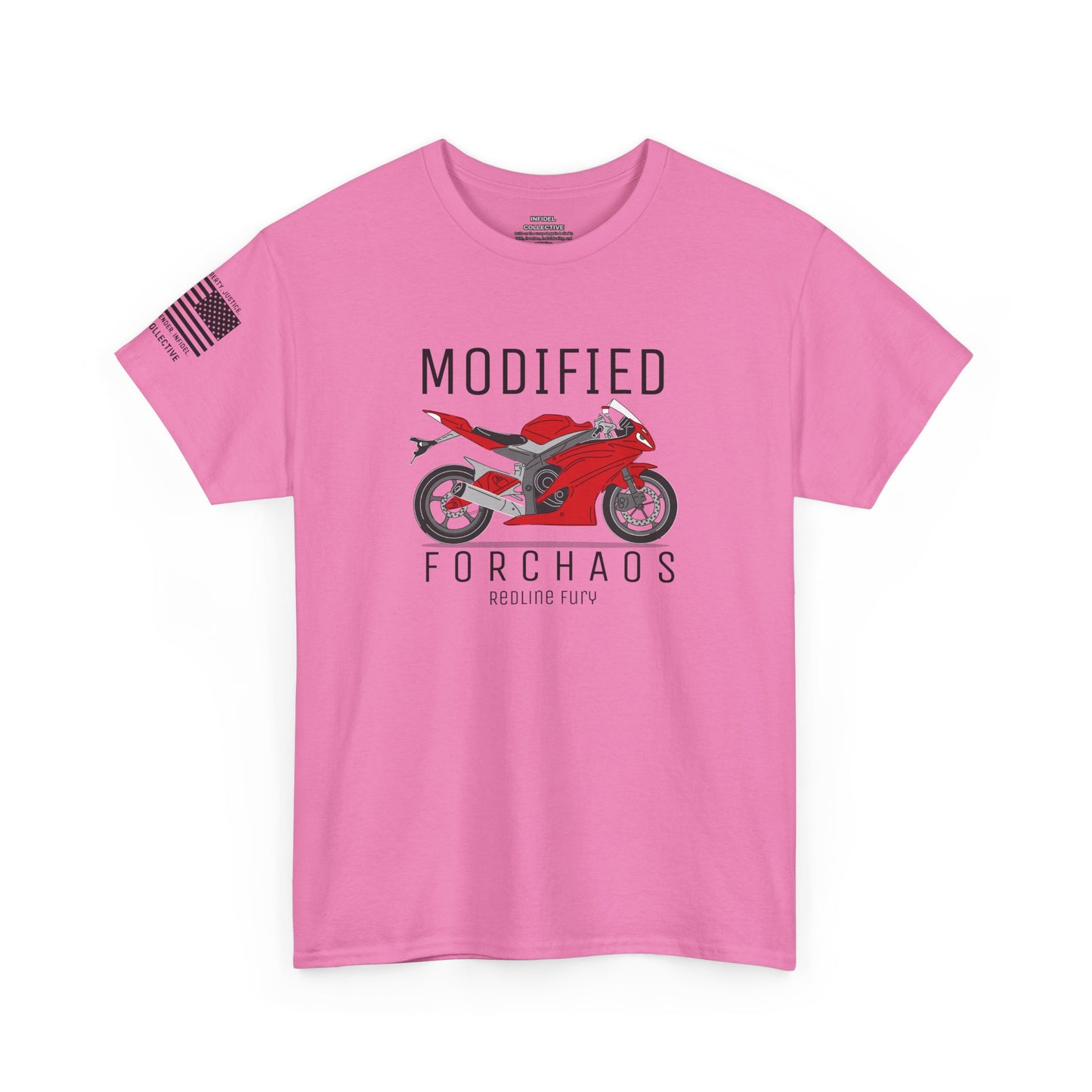 Redline Fury – Modified FORCHAOS Sport Bike Graphic T-Shirt