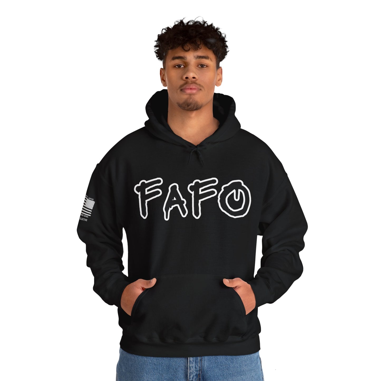 FAFO Spray Painted Hoodie