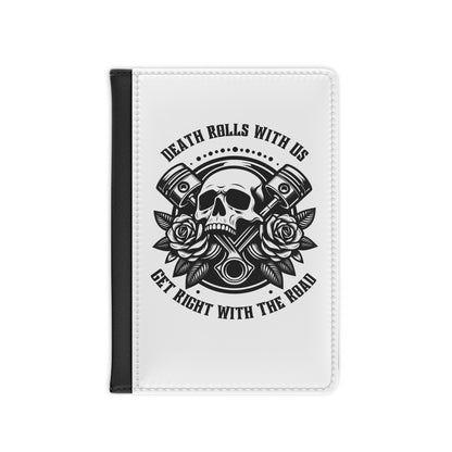 White – "Battle-Worn" RFID Passport Cover