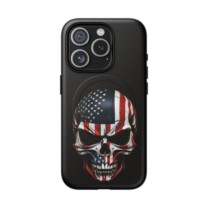 iPhone MagSafe® Cases - Patriot Skull