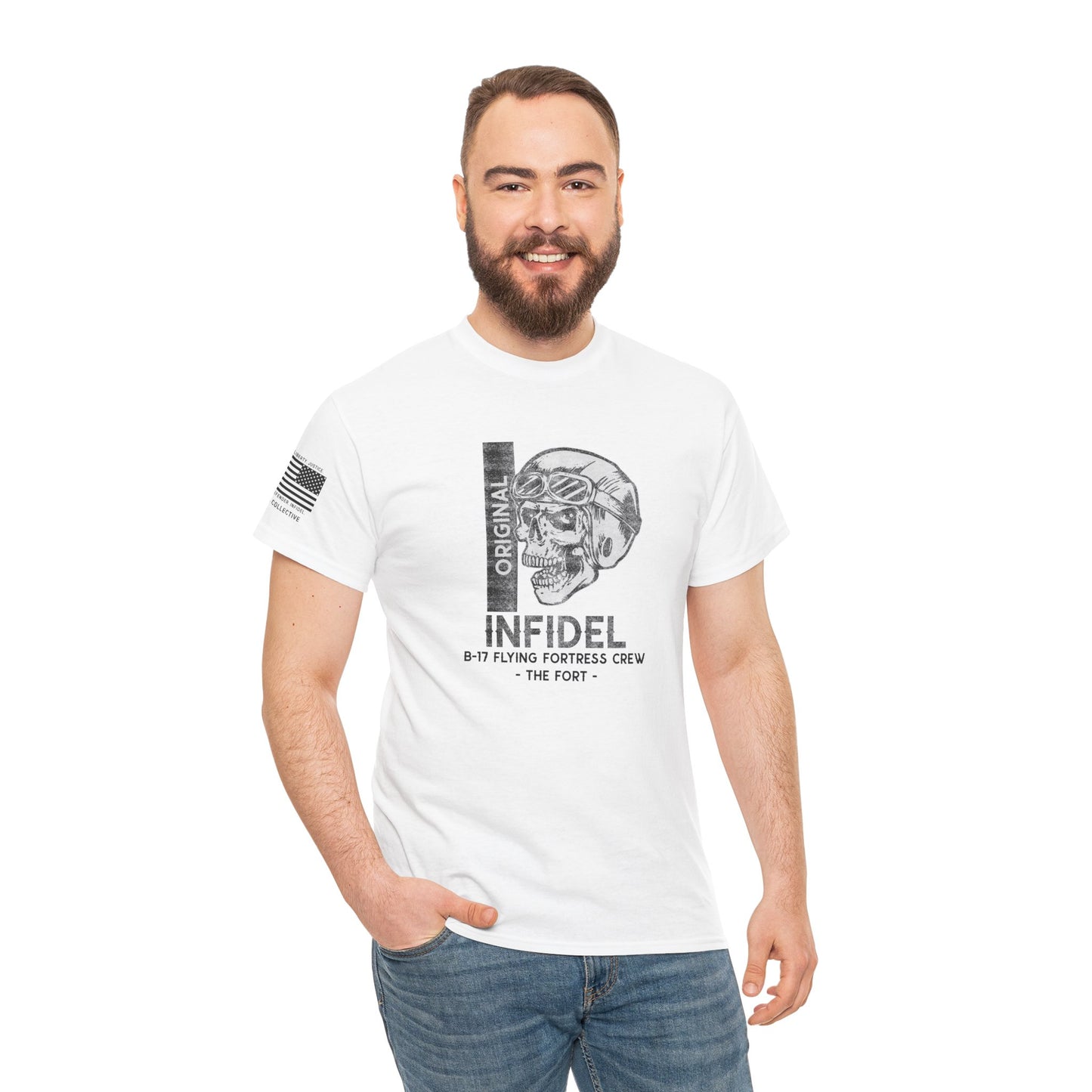 Original B-17 Flying Fortress Tribute Tee – WWII Army Air Force Legacy Graphic T-Shirt