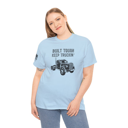 Vintage Trucker T-Shirt: Built Tough, Still Truckin’