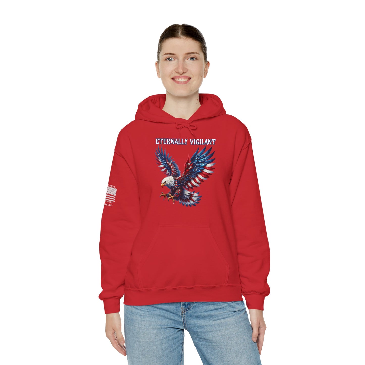 Eternally Vigilant – Defend Freedom, Always Hoodie