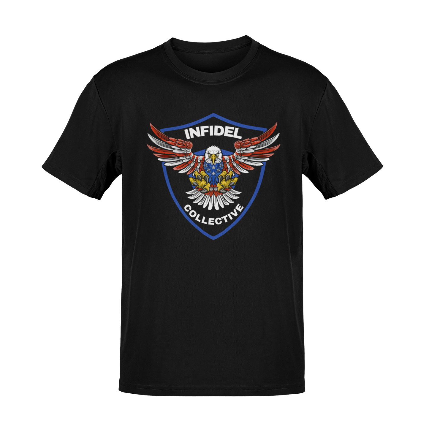 Thin Blue-Line Shield – Law Enforcement Patriotic Graphic T-Shirt