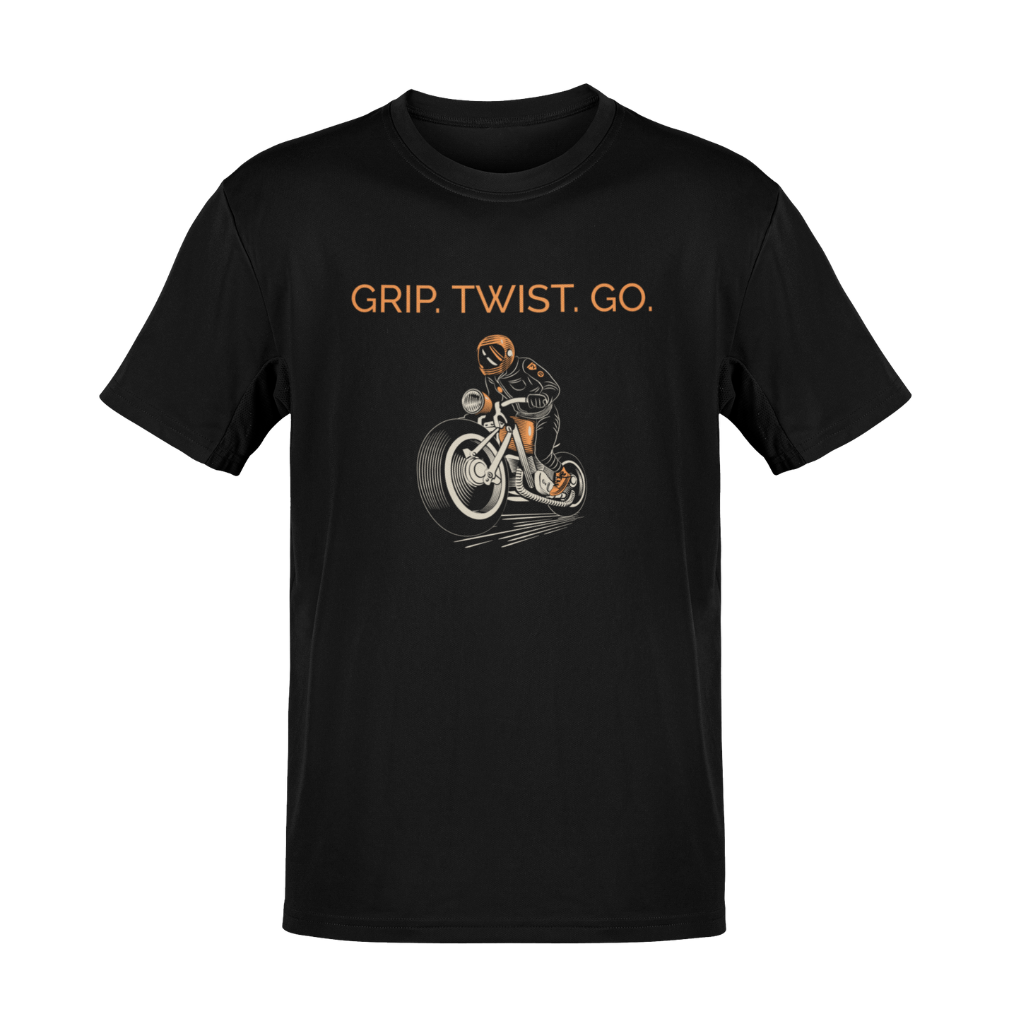 Grip. Twist. Go. – Cafe Racer T-Shirt