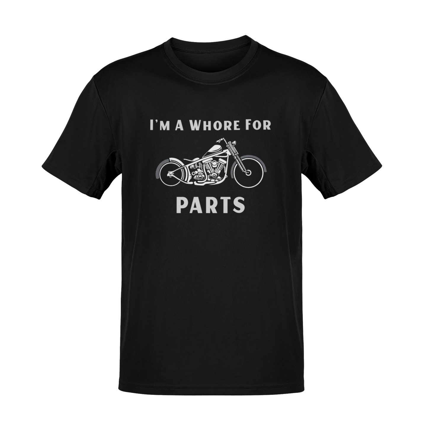 Bike Parts – NSFW Vulgar Vintage Biker Graphic T-Shirt