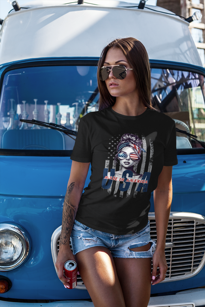 Bold American Aviators – Women’s Patriotic T-Shirt