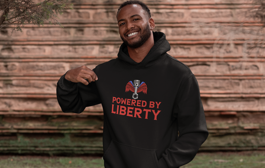 Powered by Liberty Hoodie