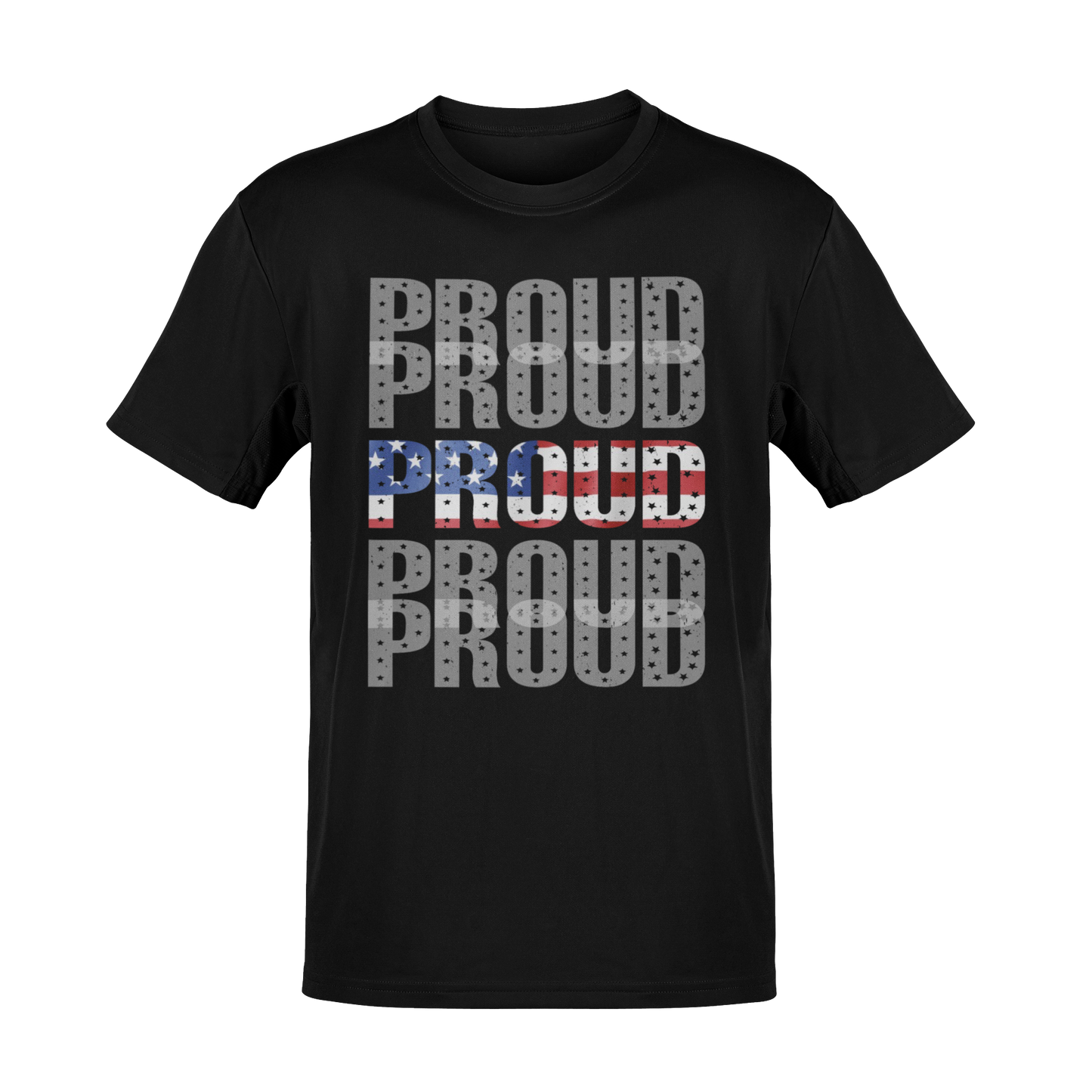 Proud Patriot – A Bold Statement of American Pride Graphic T-Shirt