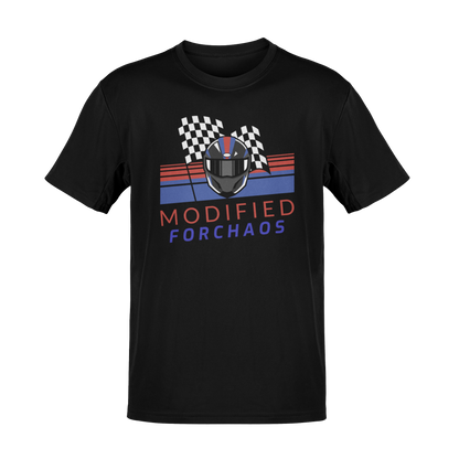 Checkered Flags – Modified FORCHAOS Sport Bike Graphic T-Shirt