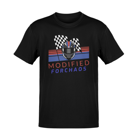 Checkered Flags – Modified FORCHAOS Sport Bike Graphic T-Shirt